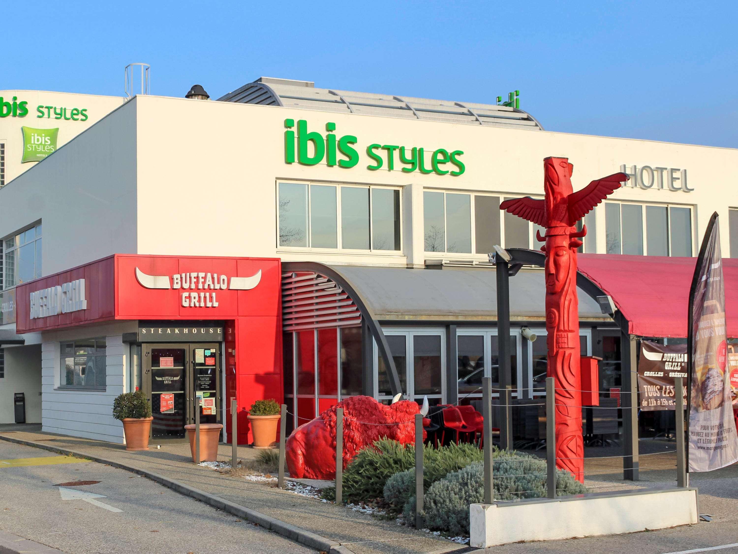 Ibis Styles Crolles Grenoble A41 Hotel Eksteriør billede